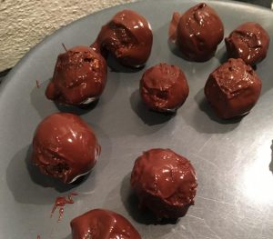 Sunde snickerskugler