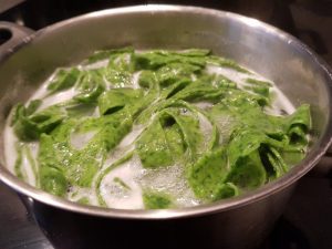 Spinatpasta