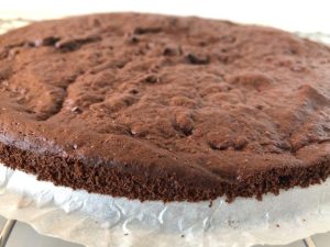 Chokolade lagkage bund