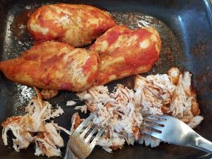 Pulled Chicken i ovn