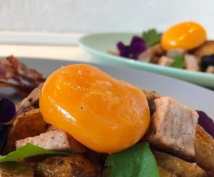Confiteret æggeblomme sous vide