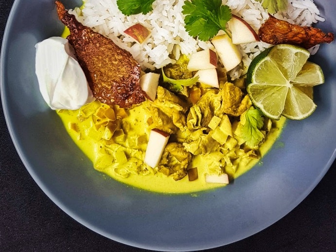 Kylling i karrysauce