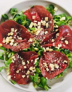 Carpaccio salat