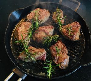 Oksemørbradbøffer