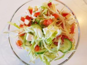 Salat med feta
