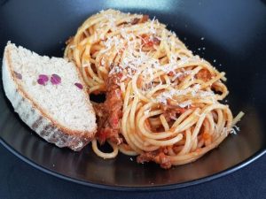 Spaghetti kødsovs