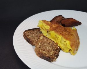 Æggekage med kartofler