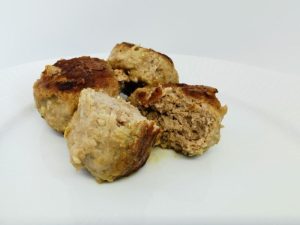 Vildsvinefrikadeller