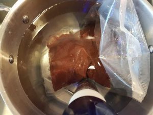 Sous vide tempereret chokolade