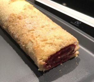 Hindbærroulade