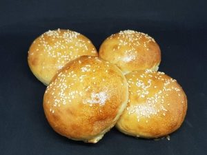 Bløde burgerboller
