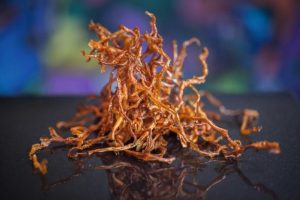 Sprøde gulerodschips