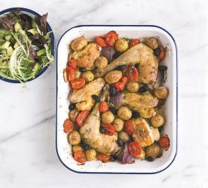 Kylling som på en fransk bistro