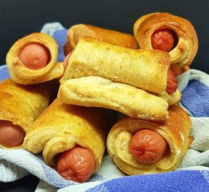 Grove pølsehorn