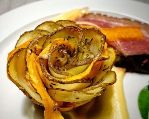 Kartoffelroser m. Bacon