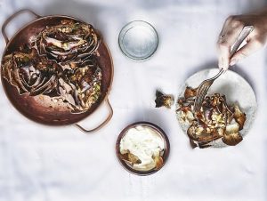 Ristede artiskokker