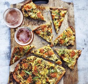 Hvid pizza