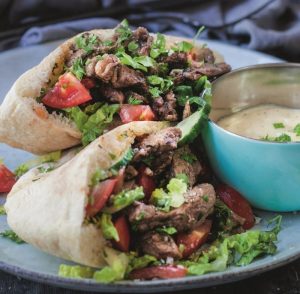 Hjemmelavet shawarma