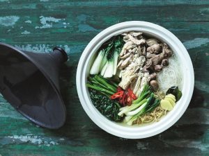 Tagine med glasnudler