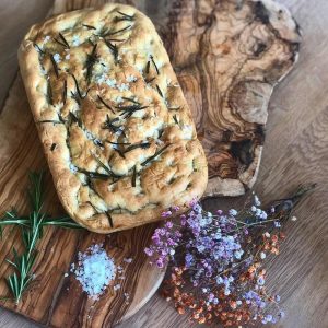 Focaccia brød