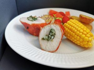 Fyldt kyllingebryst