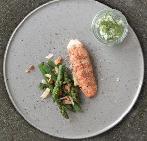 Sous vide hummerhale