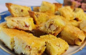 Blondies kage