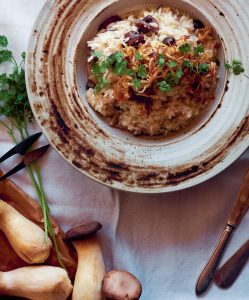 Risotto med svampe