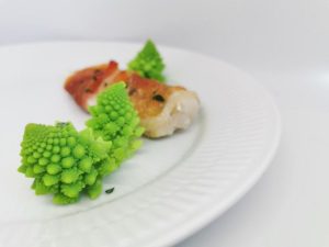 Romanesco med torsk