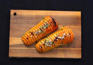 Hasselback butternutsquash