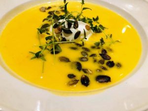 Hokkaido græskarsuppe