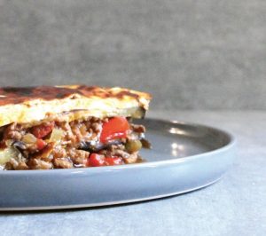 Moussaka med aubergine