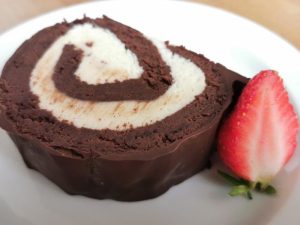 Chokoladeroulade med smørcreme