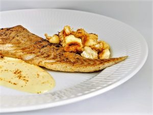 Stegt mørksej