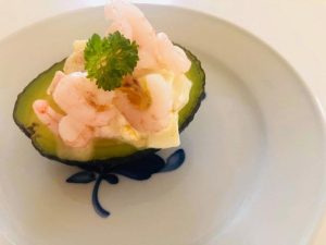 Avocado med rejefyld