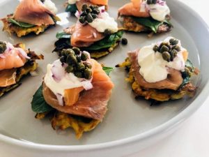 Rösti med røget laks