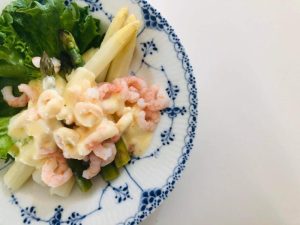 Asparges med Mousseline Sauce