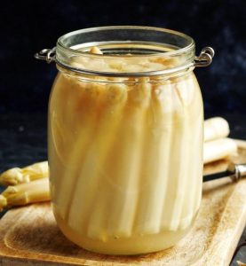 Fermenterede asparges