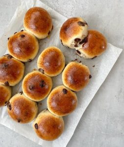 Bamseboller med chokolade