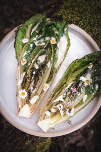 Mormor Romainesalat (bålmad)