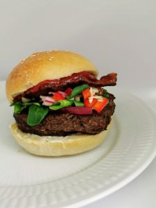 Næsten vegetarburger