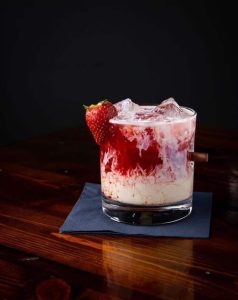 Rødgrød med fløde drink