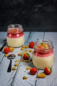 Strawberry Cheesecake Sous Vide