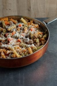 Børnevenlig pasta kødsovs