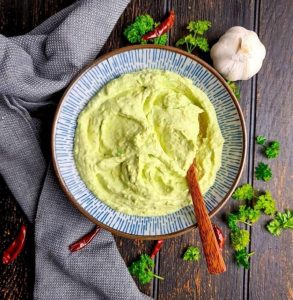 Cremet hjemmelavet guacamole