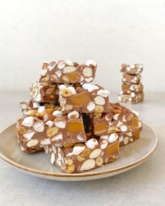 Rocky Road med mælkechokolade