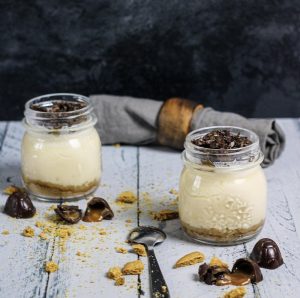 Sous Vide Rom Cheesecake