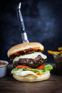 Sous Vide Striploin Bacon Cheese