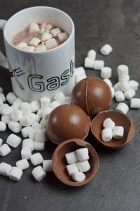 Varm chokolade kugle