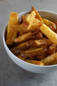 Pommes frites i ovn